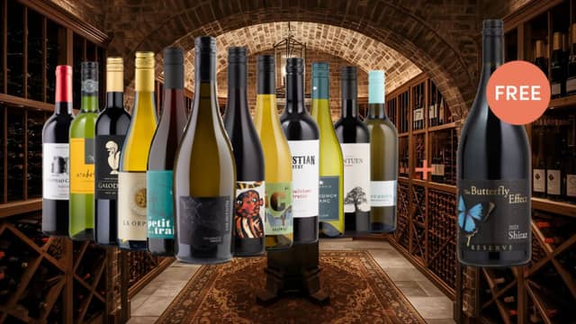 Stock up your cellar with 15 wines and a free magnum in time for Christmas with this amazing offer