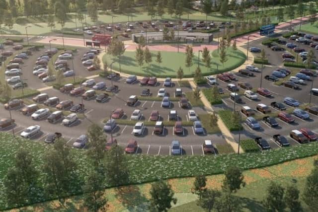 Alwoodley Gates park and ride