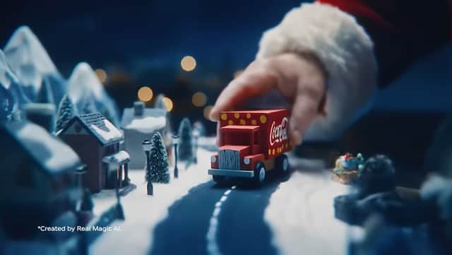 Coca-Cola has used AI for its 2025 Holidays are Coming ad