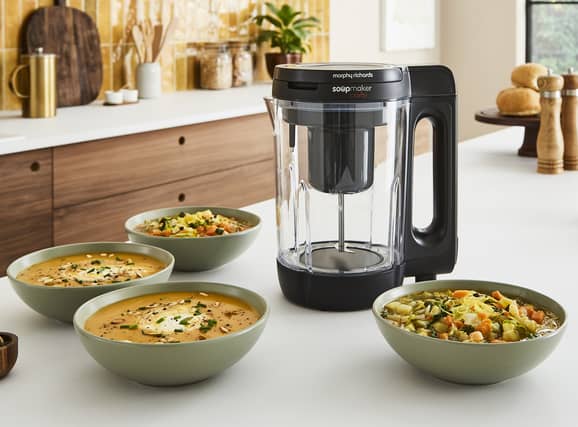 The Clarity Soup Maker can whip up four portions in just 21 minutes