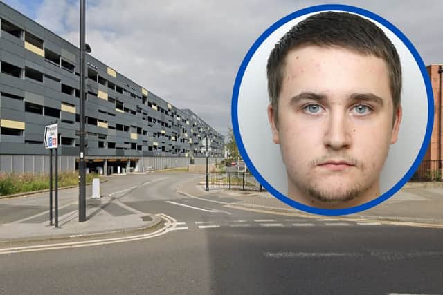 Fretwell (inset) was jailed for the rape of a girl in Wakefield city centre.