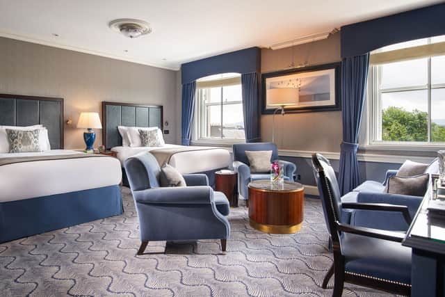 The Junior Suites are spacious even with two beds