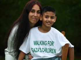 Sabrina Gother, from Wetherby, has launched a fundraiser as her 7-year-old son, Usman Jamal, prepares to climb Roseberry Topping in North Yorkshire.