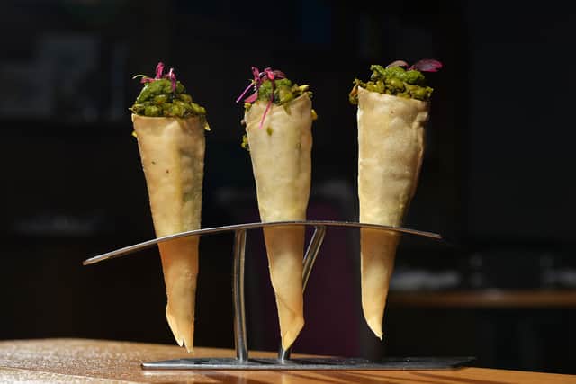 Food at Prashad.