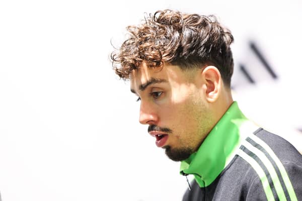 Sebastian Tounekti has endured a whirlwind start to his Celtic career.