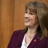 Chancellor Rachel Reeves takes journalists' questions after delivering a speech in the media briefing room of 9 Downing Street on November 4, 2025. Reeves has hinted that Labour may break its manifesto pledge not to raise taxes (Photo: JUSTIN TALLIS/POOL/AFP via Getty Images)