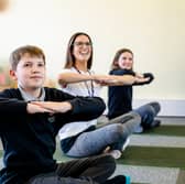 A therapy session at Burlington House