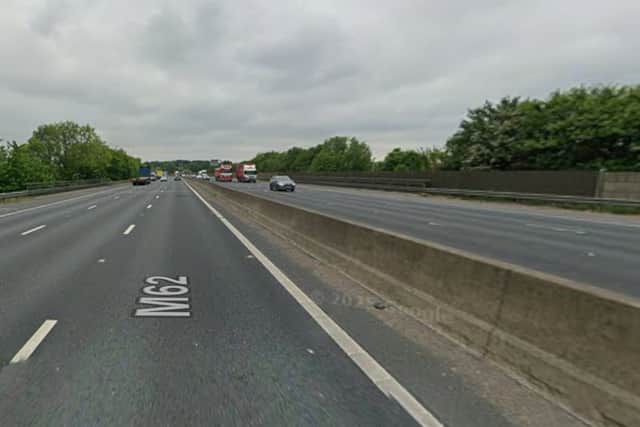 The emergency repair work is due to take place on the M62 eastbound between junctions 30 and 31