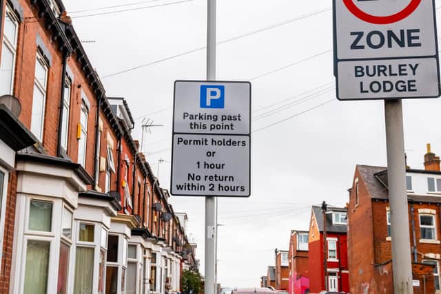New parking restrictions were introduced on residential streets in Hyde Park in August.
