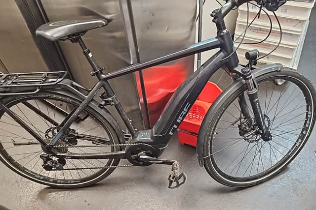 The e-bike was not collected after the attempted theft and has been kept safe by a member of staff at Coffeeboy.