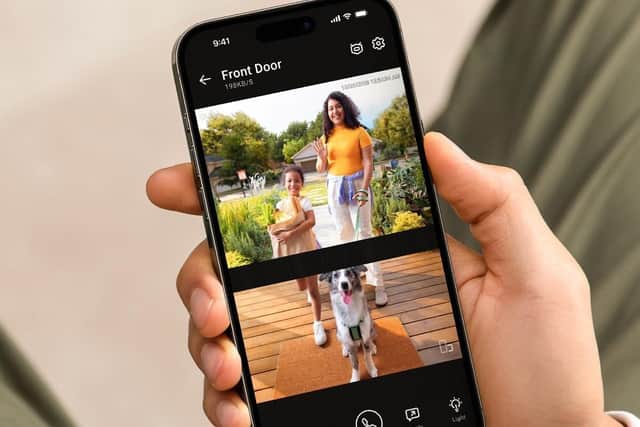 The instant notifications are sent straight to the Eufy app