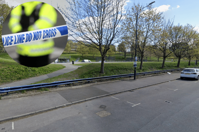 Officers responded to reports of a rape in East End Park, Leeds at 2.53am in the early hours of Friday, November 14.