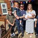 Katy, 36, a mother-of-four, leaves behind her husband Dan and four children: Noah, Dylan, Edith, and Anna.