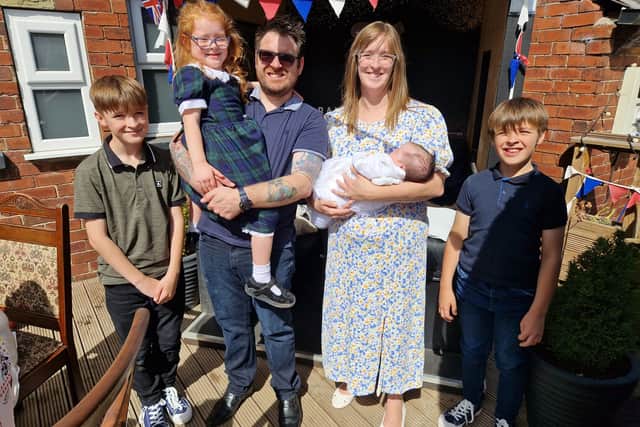 Katy, 36, a mother-of-four, leaves behind her husband Dan and four children: Noah, Dylan, Edith, and Anna.