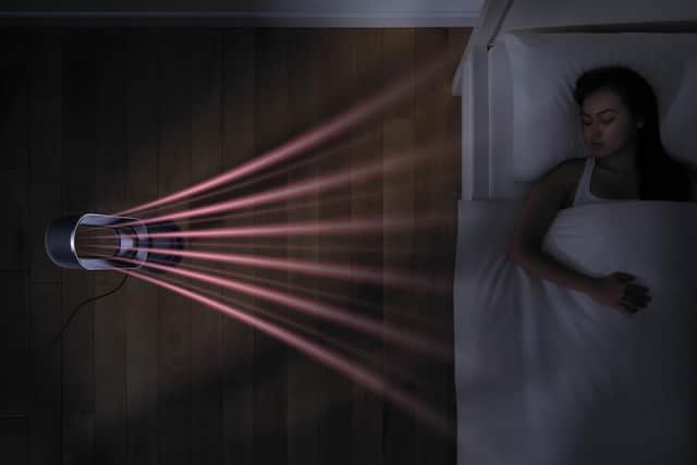 Dyson's bladeless tech is ideal for quiet areas
