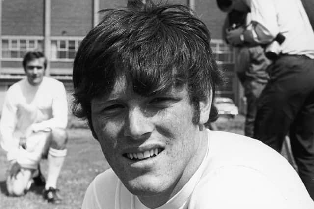 A dazzling winger who served Leeds for nearly 17 years, Eddie Gray made 579 appearances and scored 69 goals from 1966–83, helping the club to two league titles, the FA Cup, League Cup and two Fairs Cups.