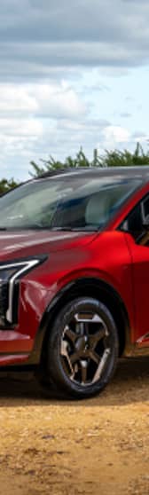 Kia's new design direction has been applied to the Sportage for this facelift - and it's certainly a bold