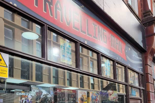 Travelling Man in Leeds offers not only a great selection of comic books and graphic novels, but also an extensive collection of Manga and tabletop games.
