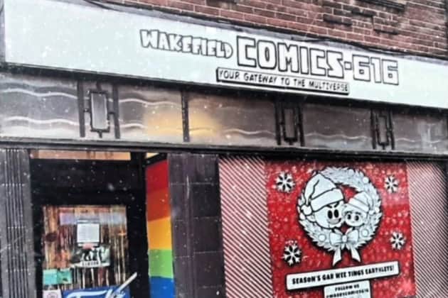 Those wanting to check something outside Leeds City Centre and Pudsey might want to hop on a short train ride and check out Wakefield's "gateway to the multiverse."