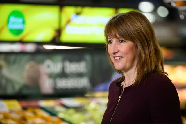 Chancellor Rachel Reeves speaks to the media during a visit to a branch of Tesco. Reeves is set to reveal her Budget plans on Wednesday, November 26 (Photo: Leon Neal/Getty Images)