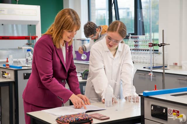 Students benefit from state-of-the-art teaching spaces and independent study zones.