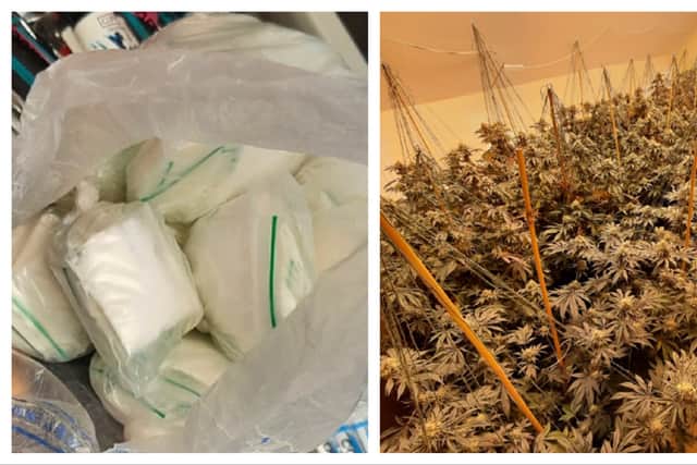More than £3.5 million worth of drugs taken off streets
