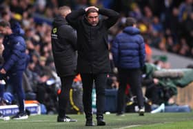 INJURY BLOWS: For Leeds United and boss Daniel Farke, above.