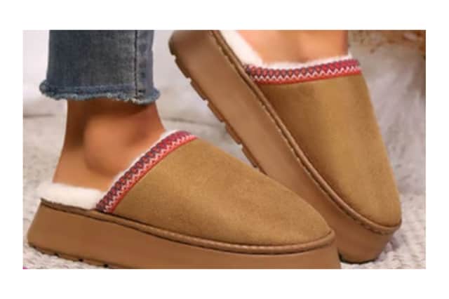 Designer Inspired Slip-on Platform Slippers