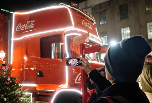 The iconic Coca-Cola Christmas Truck is visiting Leeds this week