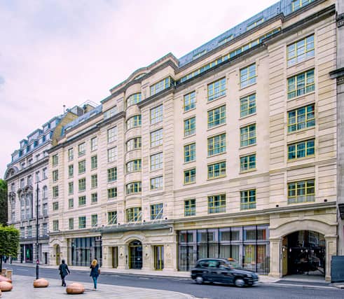 Middle Eight's impressive facade just minutes from Covent Garden