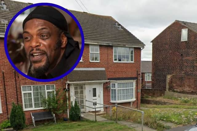 Tributes have been paid to Maurice Richards (inset) who died in a flat fire on Hardrow Road recently.