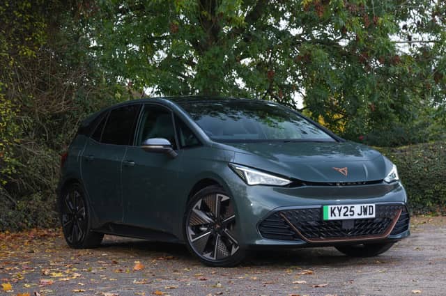 The Cupra Born is stylish from any angle