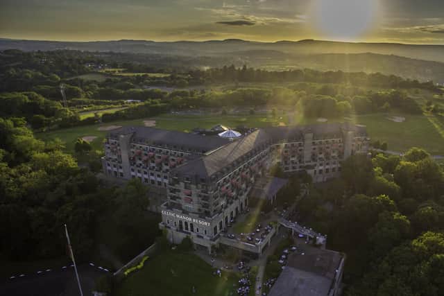 The Celtic Manor Resort is a sprawling place, perfectly situated to make the most of the South Wales countryside