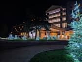 The Celtic Manor Resort looking festive