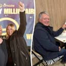 Rob and Lisa Nicholson were enjoying the McDonald’s treat on a shopping trip when they got a call telling them to come home and claim a prize.