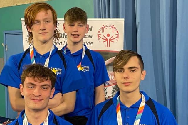 The Leeds Stars 4 x 50m relay team have a three-year long winning streak in the race