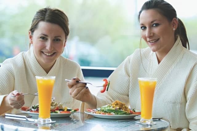 A relaxing lunch is included with select Bannatyne spa day packages