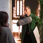 The maître d'hôtel has recreated scenes from the three films Brits voted as the nation’s favourite festive rom-coms – Love Actually, The Holiday, and Bridget Jones’s Diary.