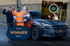 Amaniel was busy at work when BOTB turned up with his prize
