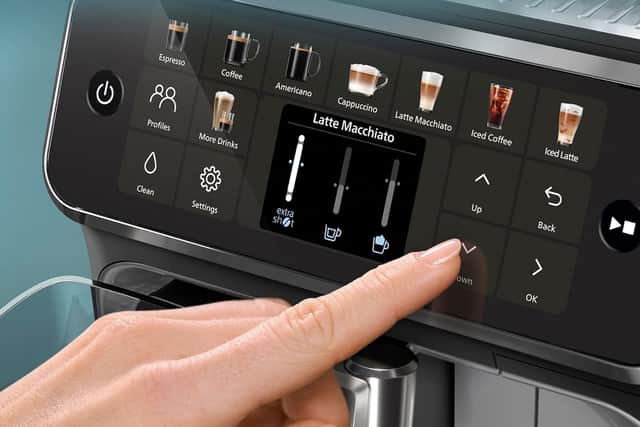 The gorgeous touch-screen display makes it a doddle to use