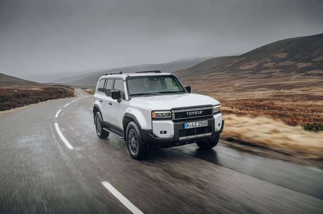 On a soaking wet day, the Land Cruiser is the perfect partner for a rural run, as Gareth Butterfield found out