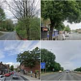 15 Leeds roads with most public-reported road offences.