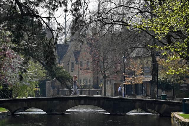 The Cotswolds are considered the third most idyllic location in the United Kingdom for the 'perfect' Christmas proposal.