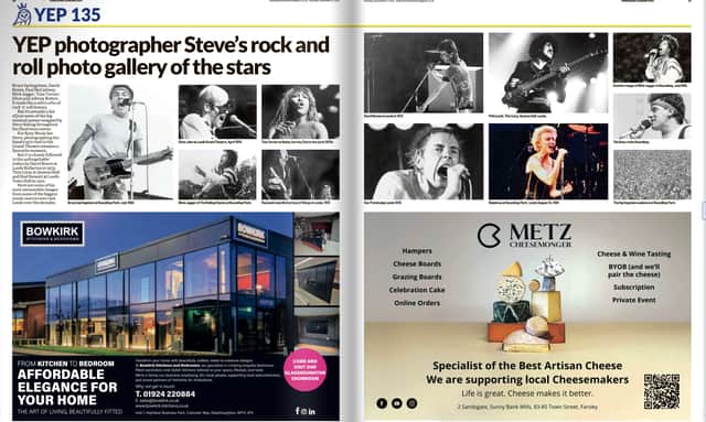 YEP photographer Steve's rock and roll photo gallery of the stars