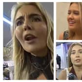 These three women are wanted in connection with the assault at Leeds Station.
