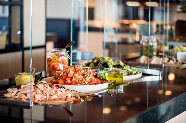 The 'Taste of Norway' buffet in Torget restaurant was always plentiful.
