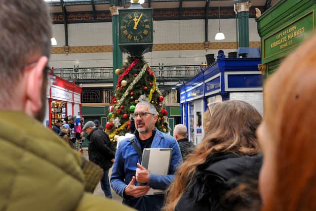 Rob Kilner is a familiar face in Leeds Kirkgate Market. 