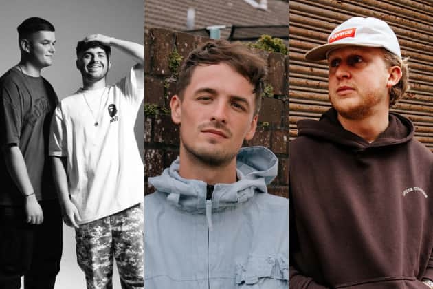 [L-R] Obskür, Ewan McVicar and Max Dean are among the first names to be announced for Mint Festival 2026.