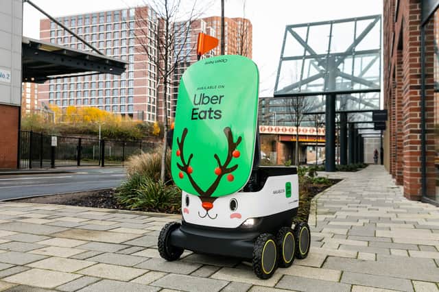 UberEats has launched  Starship deliveries in Leeds