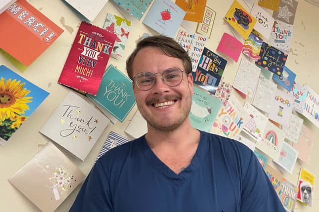 Jonny is a physiotherapist for the Older People’s service
